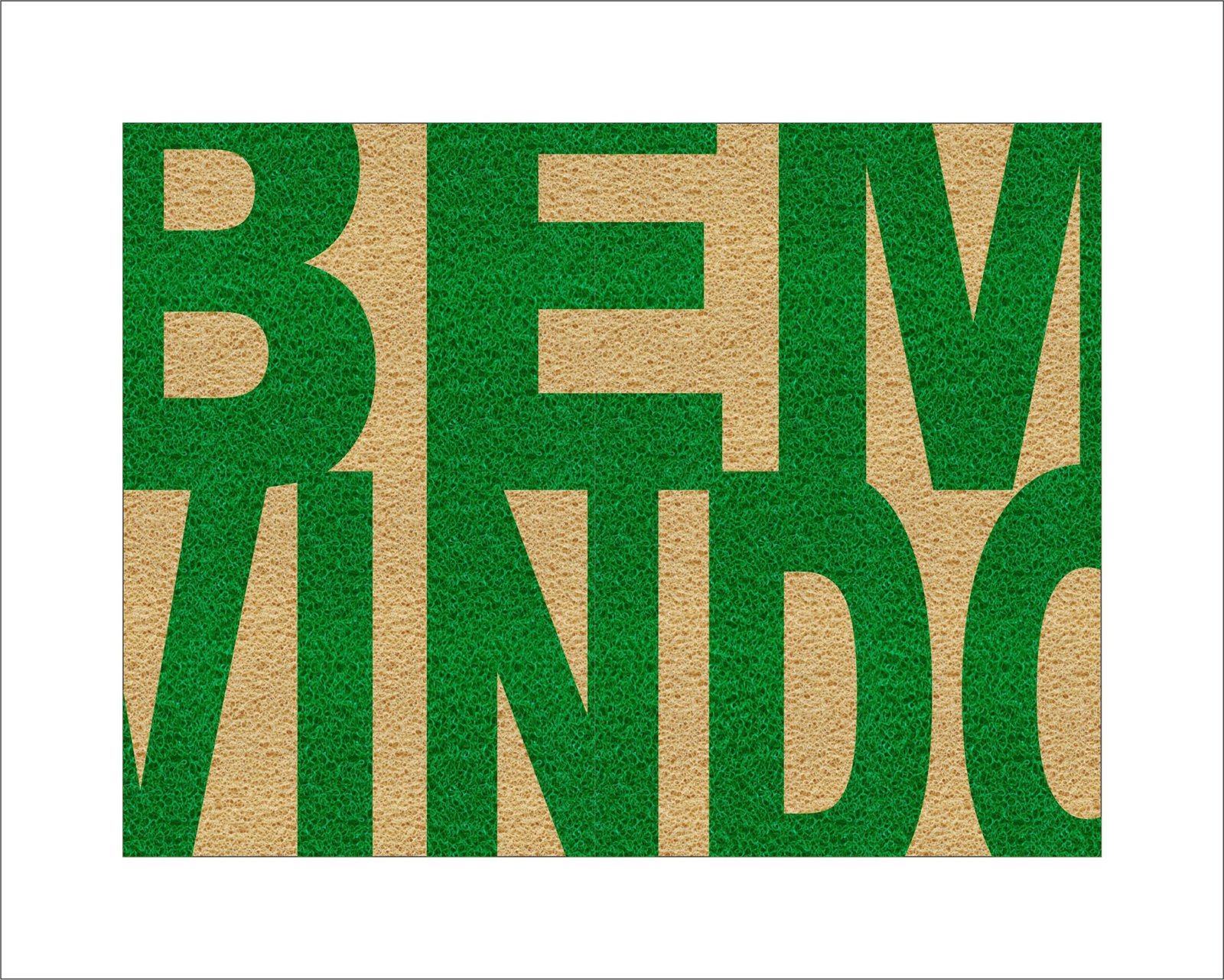 CAPACHO BEM-VINDO GRANDE - Imagem 3