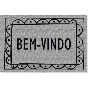 CAPACHO BEM-VINDO MOLDURA