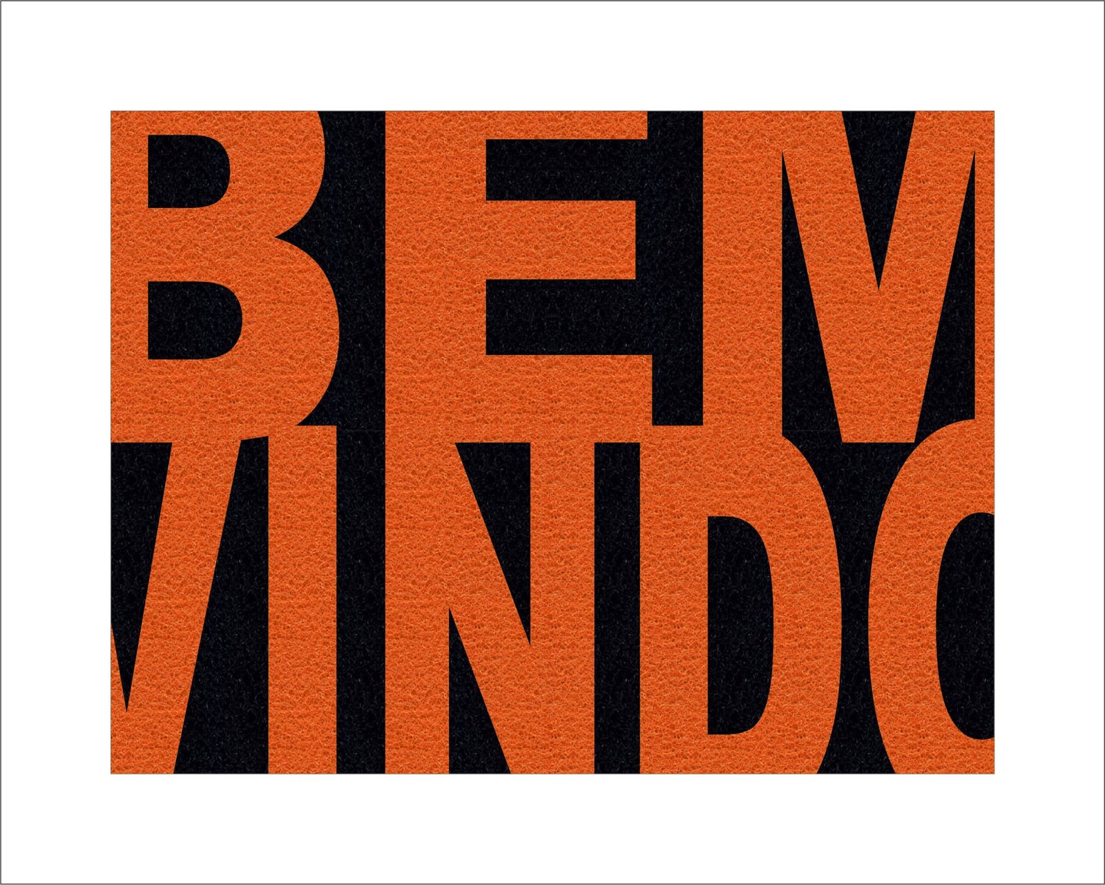 CAPACHO BEM-VINDO GRANDE