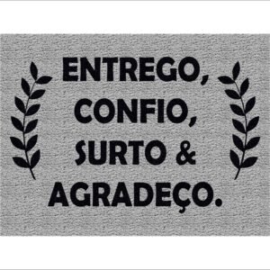 CAPACHO ENTREGO CONFIO SURTO E AGRADEÇO