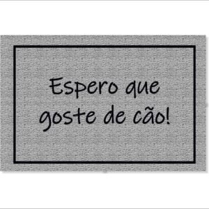 CAPACHO ESPERO QUE GOSTE DE CÃO