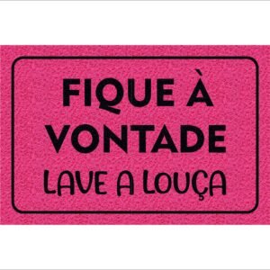 CAPACHO FIQUE À VONTADE LAVE A LOUÇA