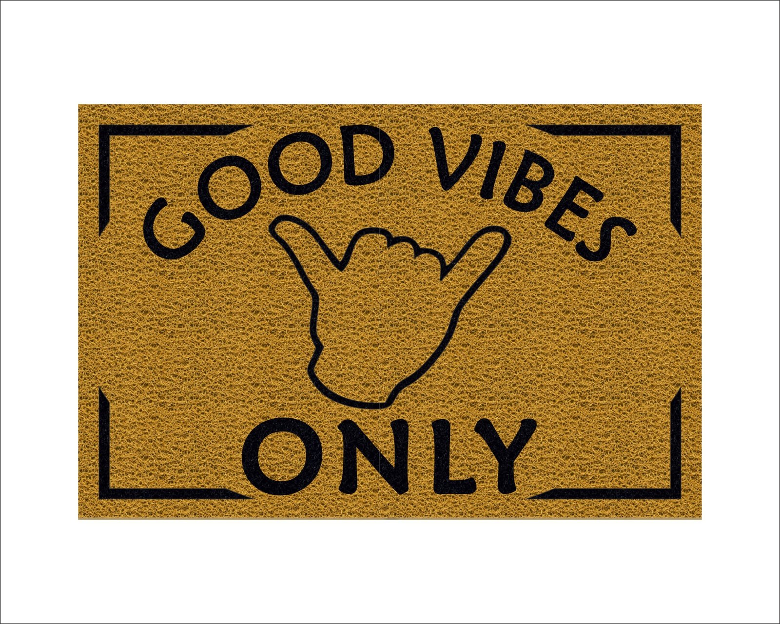CAPACHO GOOD VIBES ONLY - Imagem 4