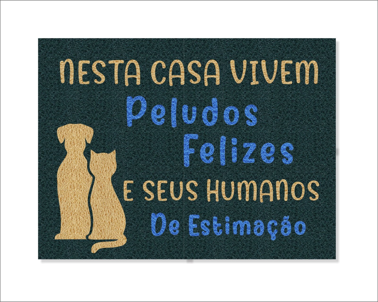 CAPACHO NESSA CASA VIVEM PEULDOS FELIZES E SEUS HUMANOS DE ESTIMAÇÃO - Imagem 4