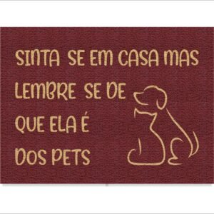 CAPACHO SINTA-SE EM CASA MAS LEMBRE-SE DE QUE ELA É DOS PETS
