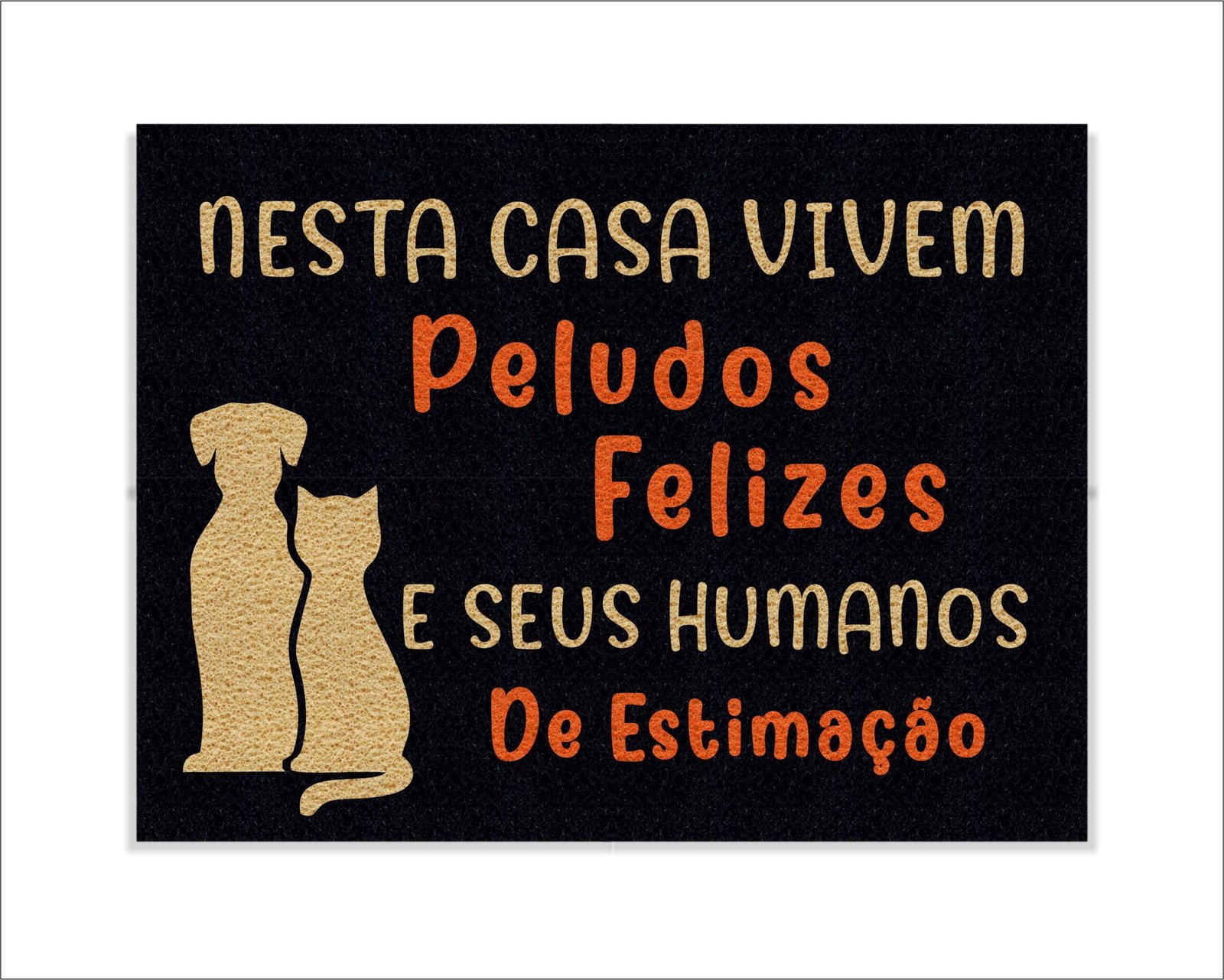 CAPACHO NESSA CASA VIVEM PEULDOS FELIZES E SEUS HUMANOS DE ESTIMAÇÃO - Imagem 5